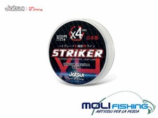 MULTIFIBRA TRECCIATO JATSUI STRIKER X4 GRAY 500-1000 MT PESCA TRAINA BOLENTINO