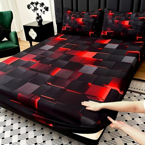 3pc classic plaid bed - 3pc,