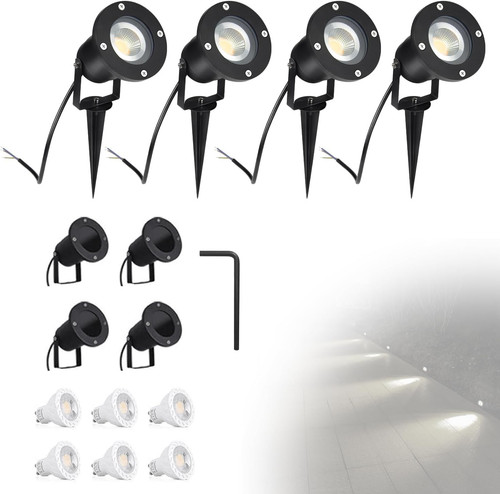 4pcs faretto giardino - 5w, da