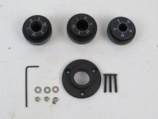 lotto di 3 CONTRAPPESO per GIRADISCHI impianto audio hi-fi vintage vari pesi da