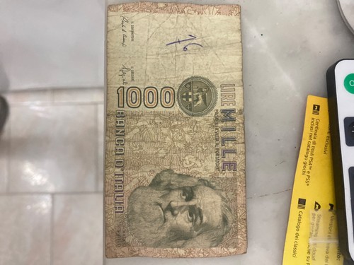 Banconota rara 1000 mille - banconota,