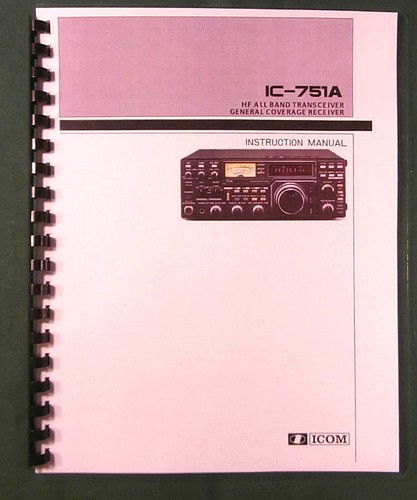 Icom 751a manuale - ic-751a, di