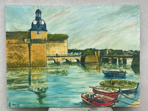 Tableau huile sur - sur, toile
