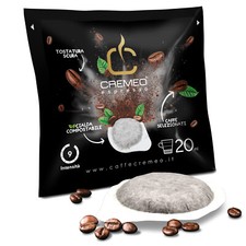150 Cialde Compostabili Caffè Cremeo Miscela Dark Universali ESE® 44mm Espresso