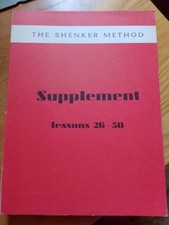 The Shenker Method - Supplement essons 25-50