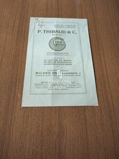 THIBAUD PARIGI GIBBS SAPONE BARBA SAPONI DENTIFRICIO LISTINO PREZZI ITALIA 1925