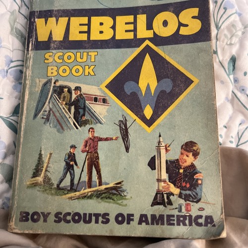 Webelos scout book - scout,