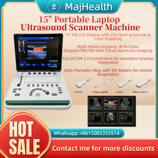 Scanner ad ultrasuoni portatile 15" - sonde opzionali disponibili