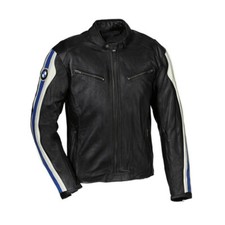 Uomini BMW Giacca in Pelle da Motociclista Da Corsa Giubbotto Moto in Pelle 50