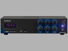 Amplificatore "ATMP60" 100V/8hom 60W. MIXER CON MODULO MULTIMEDIALE  ( 1pz ).