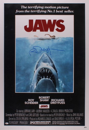 Richard dreyfuss firmato jaws - firmato,