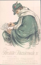 ITALIA Prestitio Nazionale 5% Credito Italiano 1900s PC