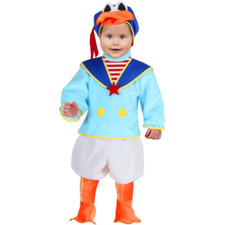 Costume paperino mesi - 3/6,
