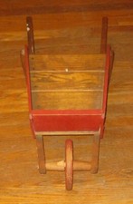 Antica CARRIOLA IN LEGNO PER