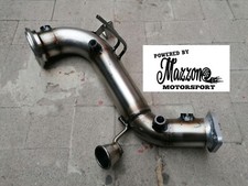 TUBO DOWNPIPE  ACCIAIO INOX