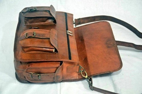 Borsa pelle vintage vecchia - borsa,