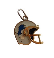 *HH* Ciodolo Medaglietta NFL Argento 800 Casco Rugby Football Americano Medal