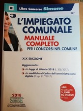 Libro Nuovo - Concorsi Impiegato Comunale. Kit Di Preparazione. Manuale Completo