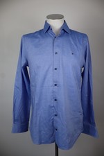 TOMMY HILFIGER CAMICIA UOMO 40 15 3/4 SLIM MAN CASUAL SHIRT VINTAGE SHIRT COTONE