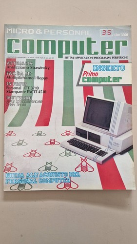 Micro personal computer - micro,