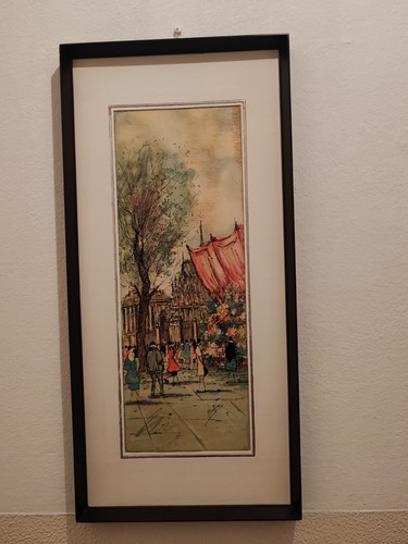Quadro rappresentante parigi - quadro,