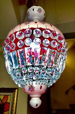 lampadario in cristallo di