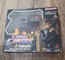 PS1 TIME CRISIS + Pacchetto GUNCON Giappone ver. Sony PlayStation
