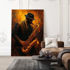 Sassofono quadro musicista - sassofono,,