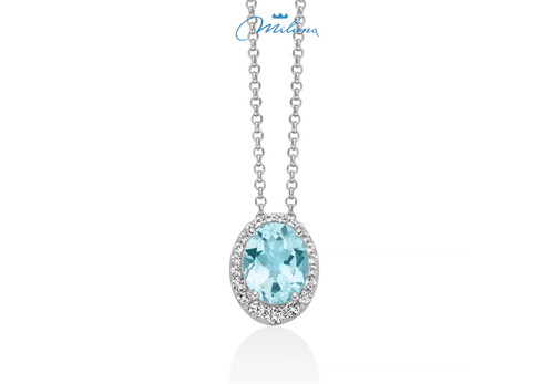 Miluna collana gemma del - collana,