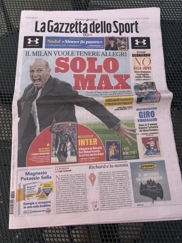 Giornale calcio maggio - giornale,