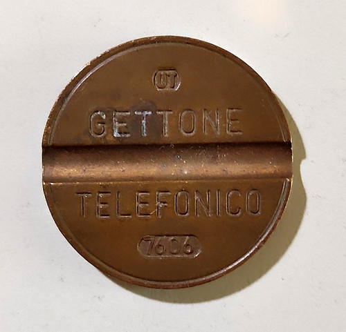 Gettone telefonico 7606 - gettone,