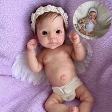 11 in Reborn Baby Dolls Corpo Completo Silicone Impermeabile Fatto a Mano Bambina Giocattolo Regalo