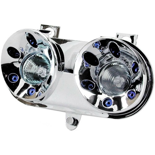 Maschera doppio faro alogeno - doppio,