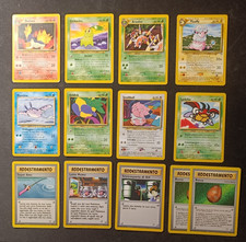Lotto 13 Carte Pokemon Neo
