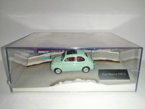 Diorama fiat nuova 500 - 500, d
