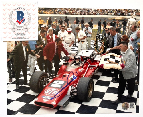 Mario andretti foto firmata - mario,