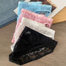 Slip uomo minimalista in pizzo