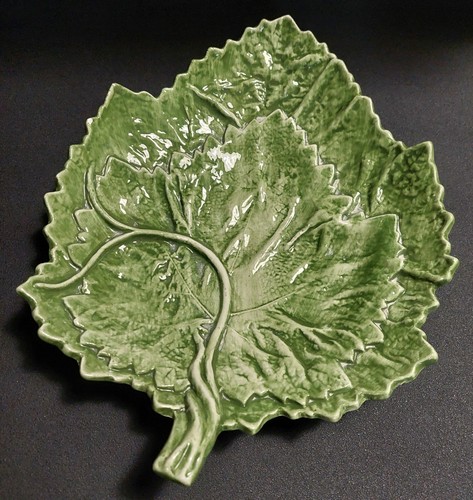 Piattino barbotine foglia - barbotine,