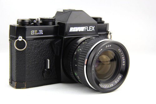 Revueflex reflex con - , obiettivo