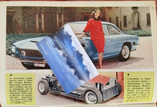 ISO RIVOLTA  BERTONE BIZZARRINI ARTICOLO RIVISTA AUTOSPRINT 1962