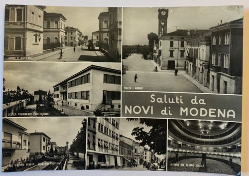 Rara foto cartolina novi - rara, di