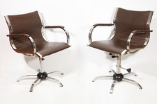 Sedie da ufficio vintage, anni '60, set di 2