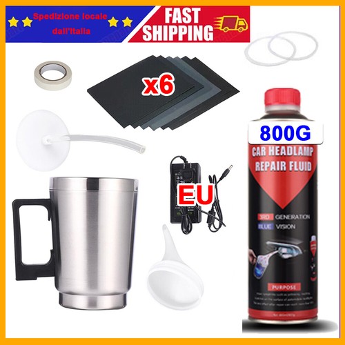 Kit completo lucidatura fari - kit,