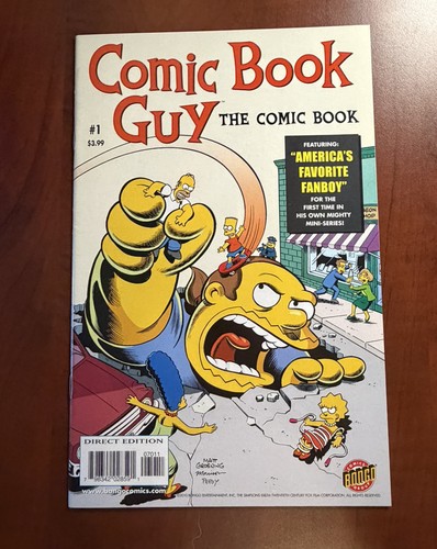 Comic book guy bongo - comic, #1