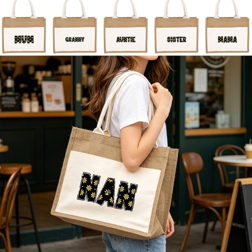 Borsa mano casual lino - a, in