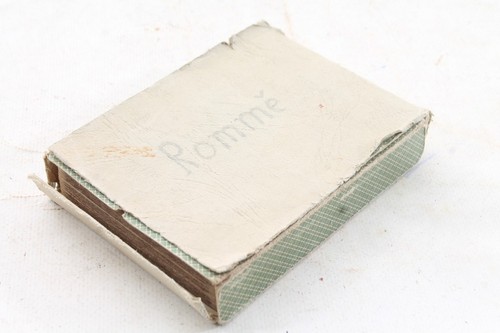 Gioco carte rommé vintage - di,