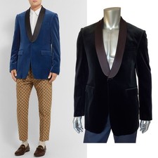 GUCCI GIACCA UOMO NERO VELLUTO
