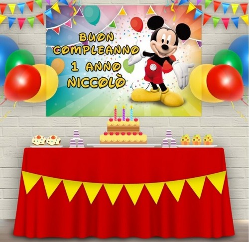 Striscione banner topolino - banner,