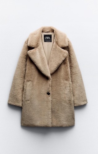 Cappotto pelliccia sintetica