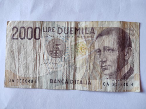 Duemila lire guglielmo marconi - duemila,